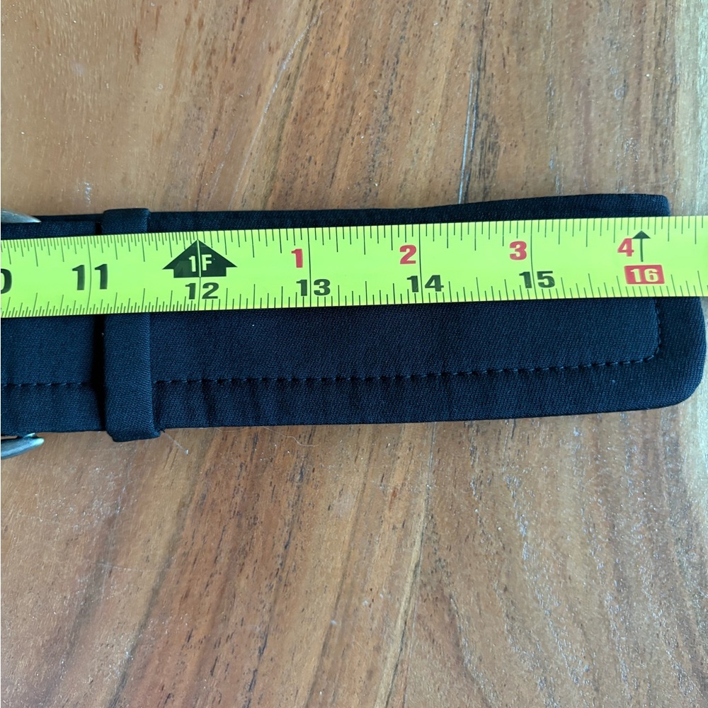 Gucci Black Belt with Silver-Tone Ring Buckle - Picture 3 of 5